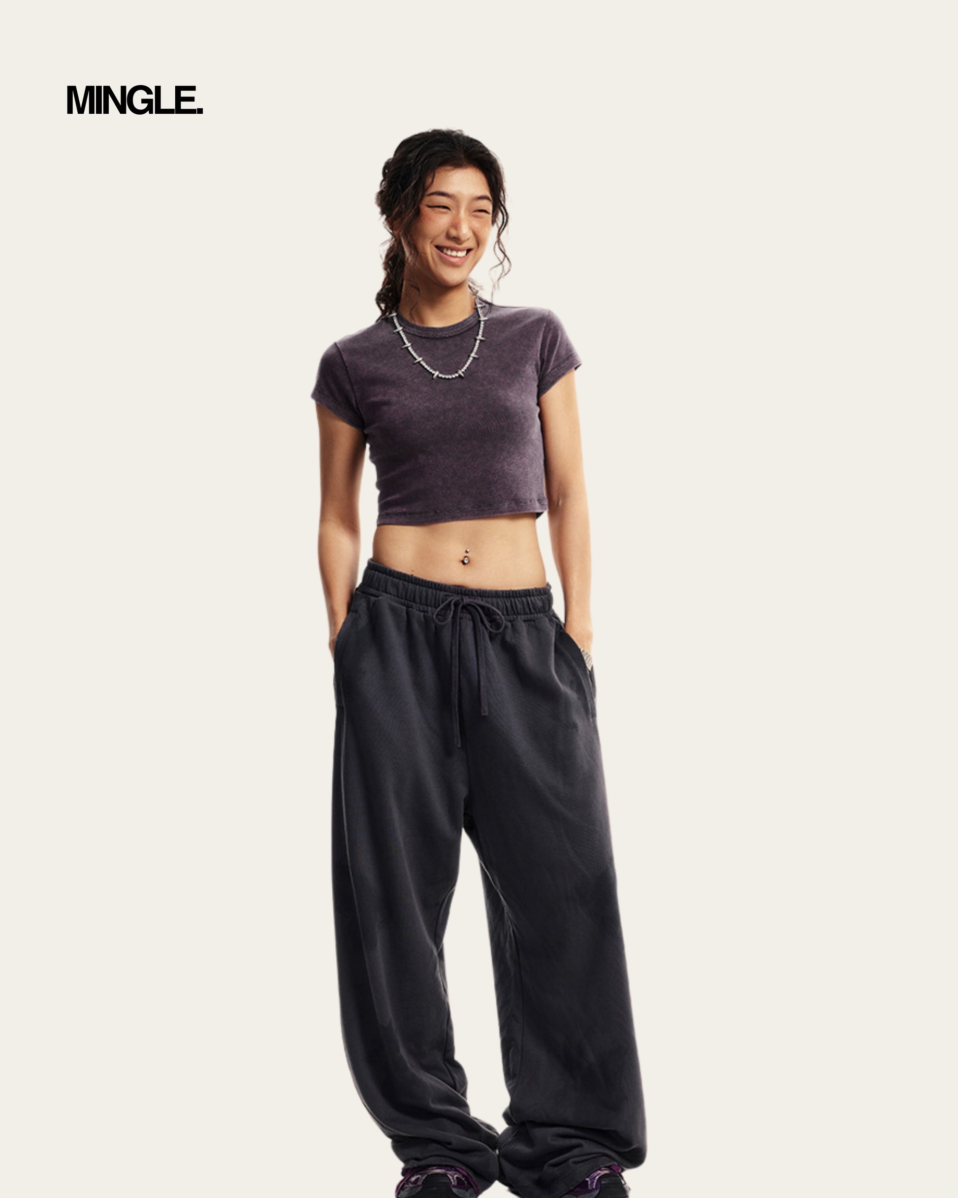 WOMEN SLIM FIT CROP TOP
