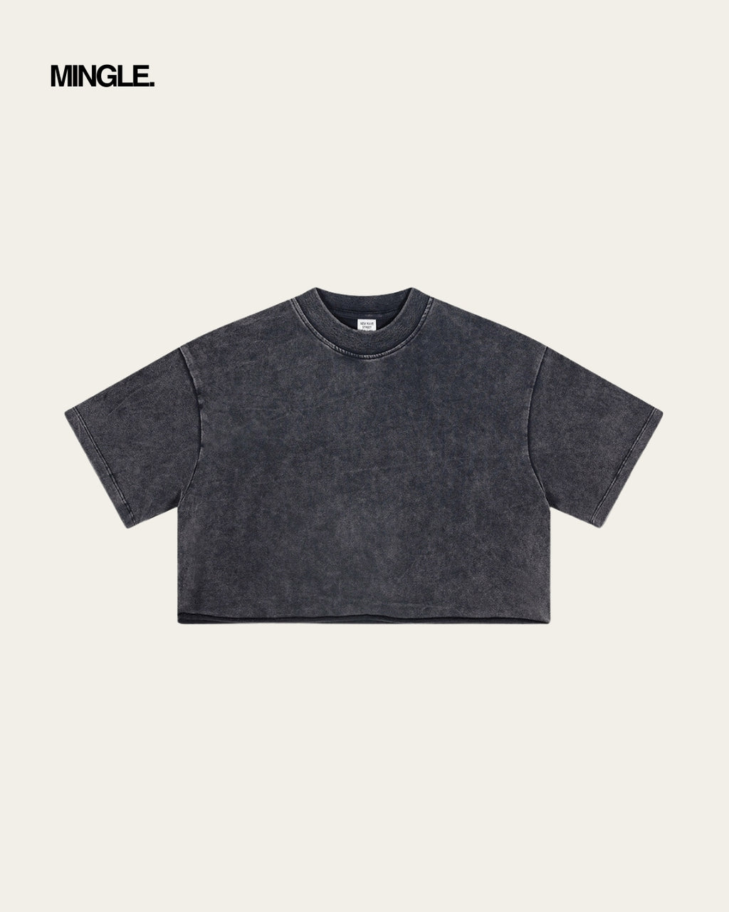 WOMEN WASHED CROP TOP (II)