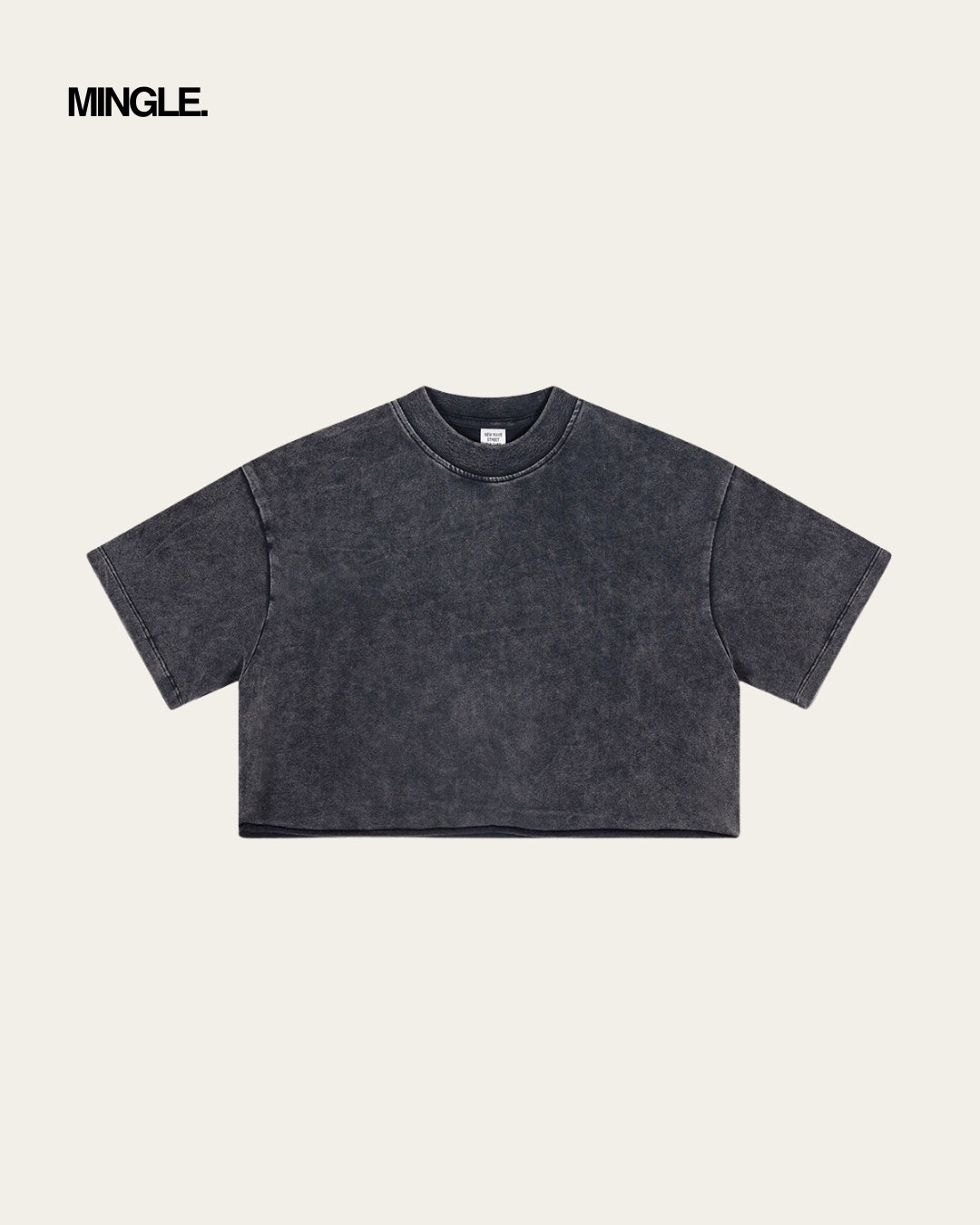 WOMEN WASHED CROP TOP (II)