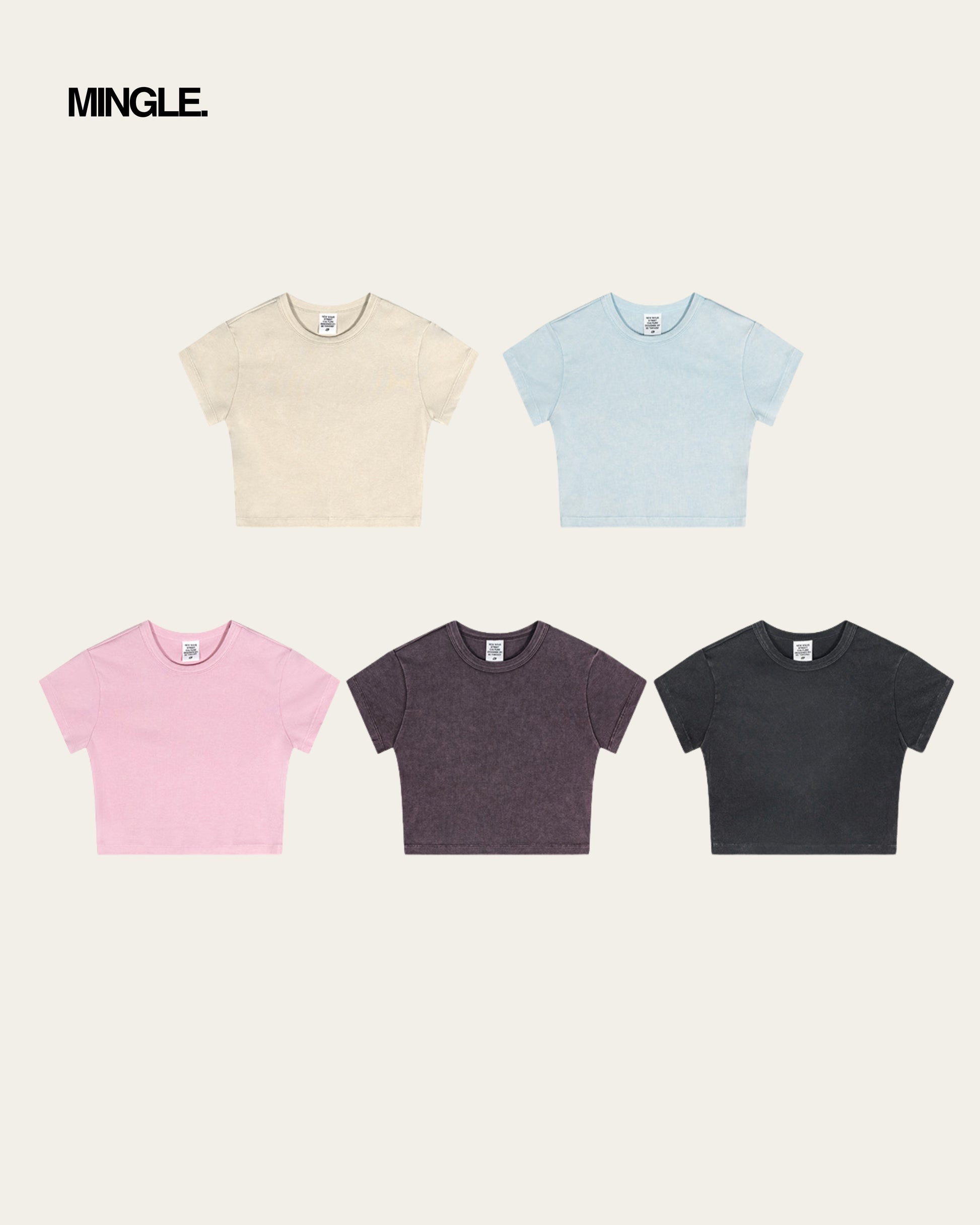 WOMEN SLIM FIT CROP TOP