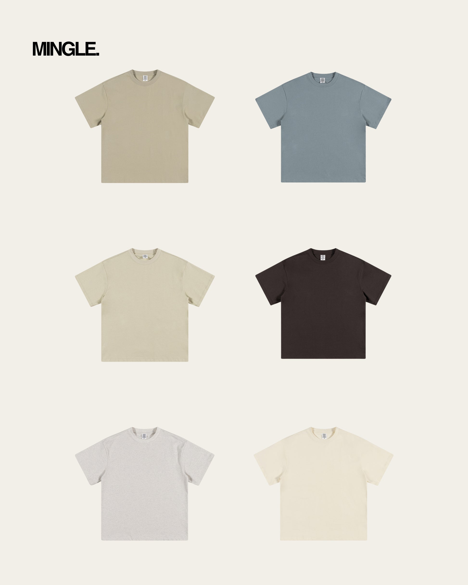 305G ESSENTIAL OVERSIZED TEE (III)