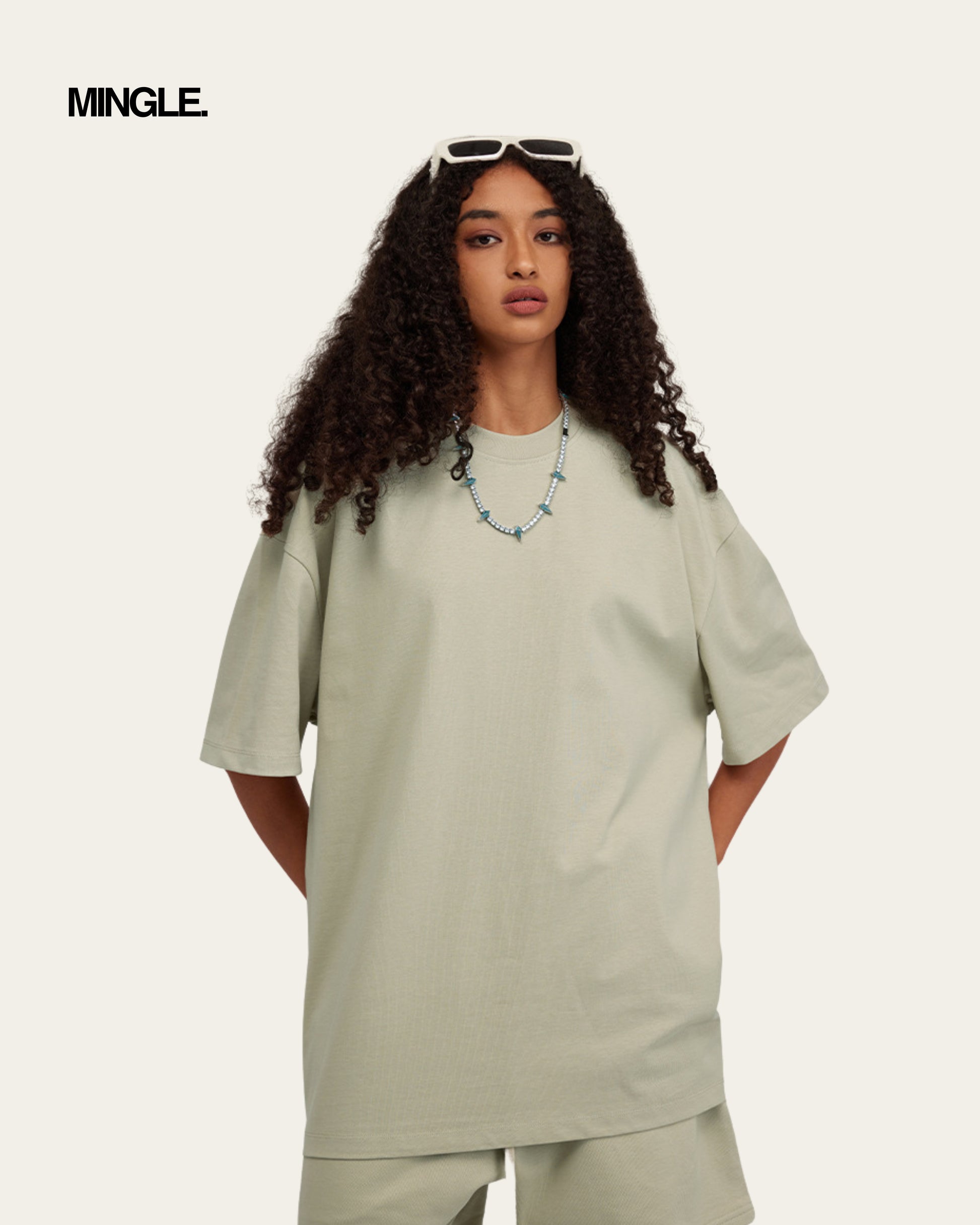 305G ESSENTIAL OVERSIZED TEE (III)