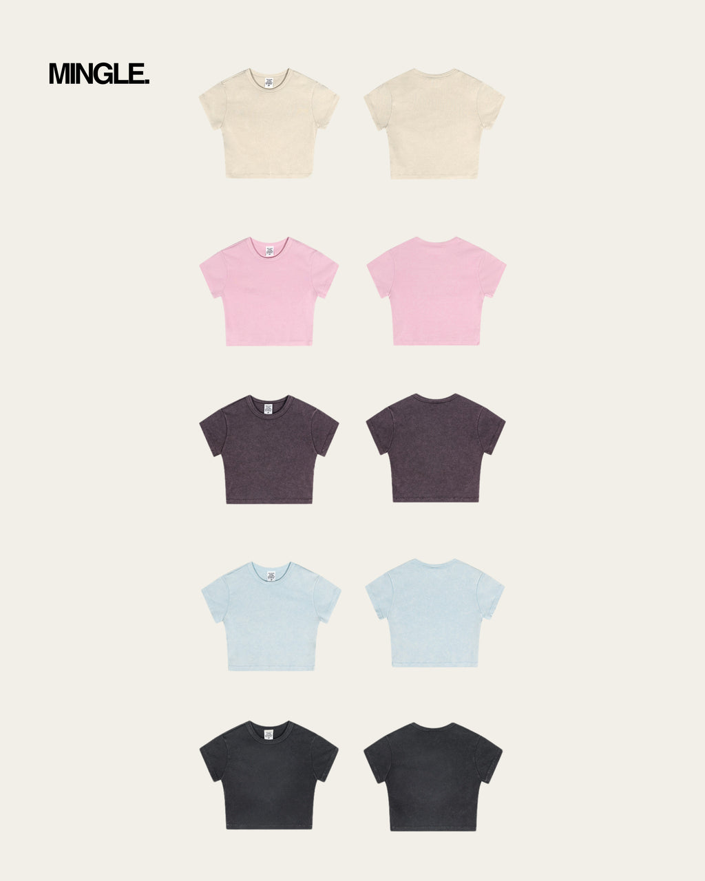 WOMEN SLIM FIT CROP TOP