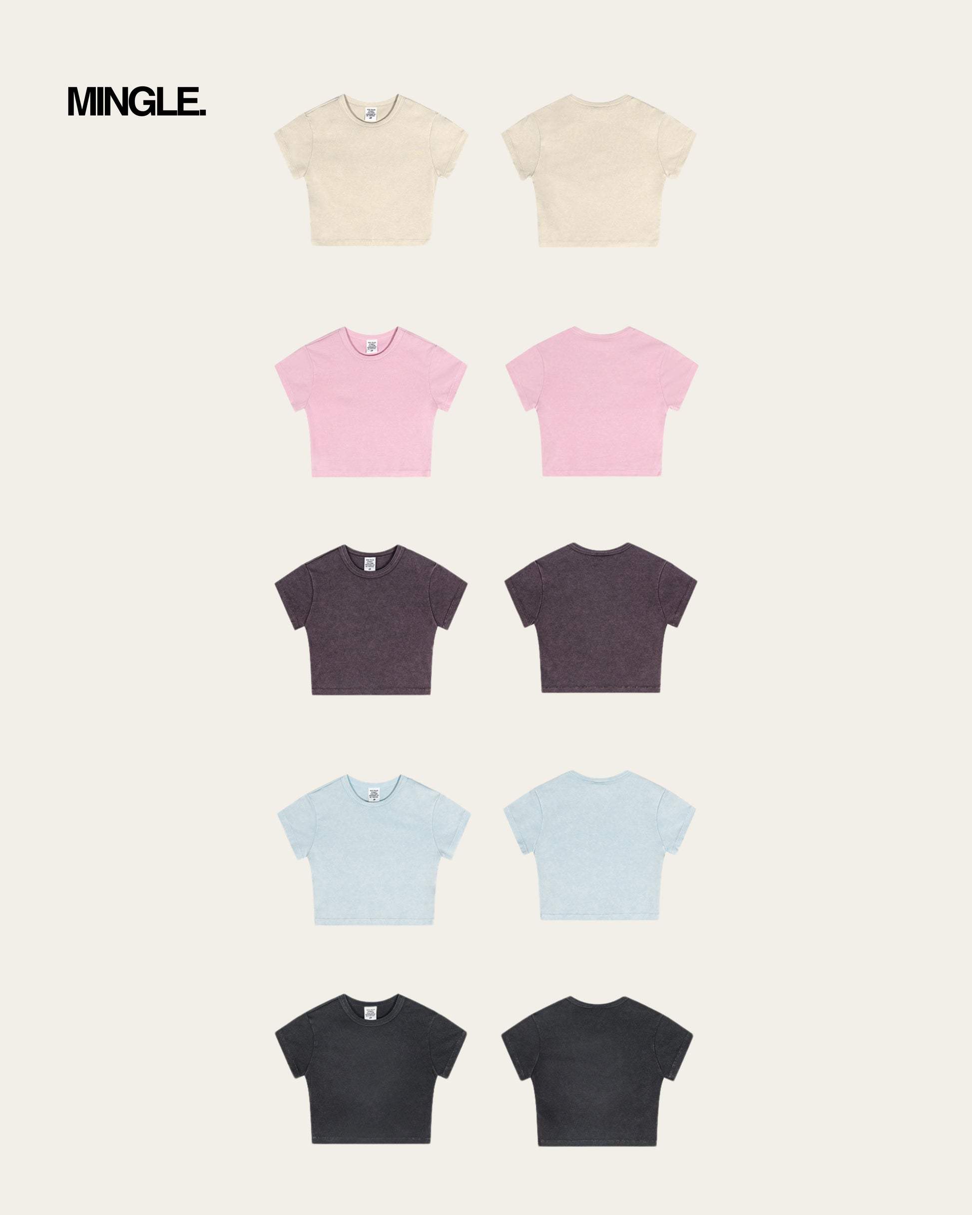 WOMEN SLIM FIT CROP TOP