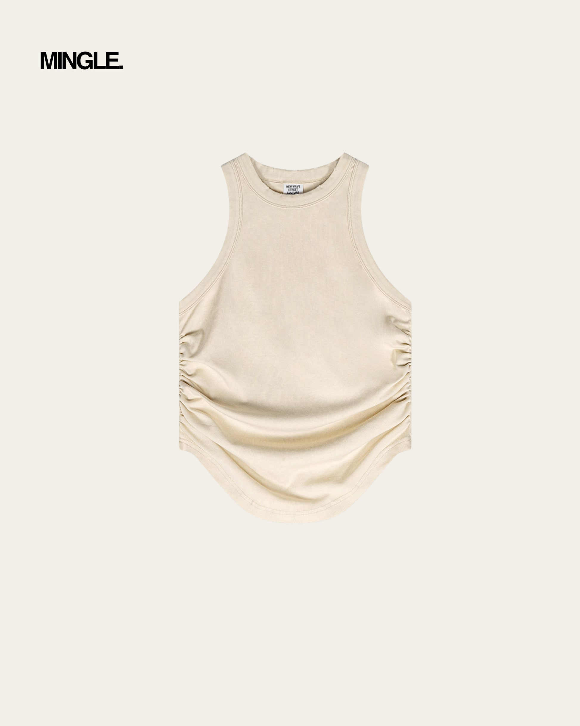 WOMEN PLEATED VEST