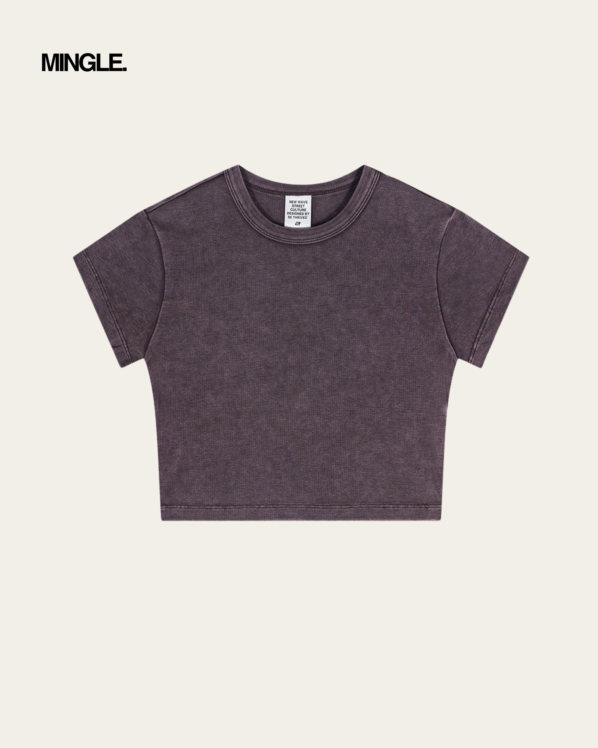 WOMEN SLIM FIT CROP TOP