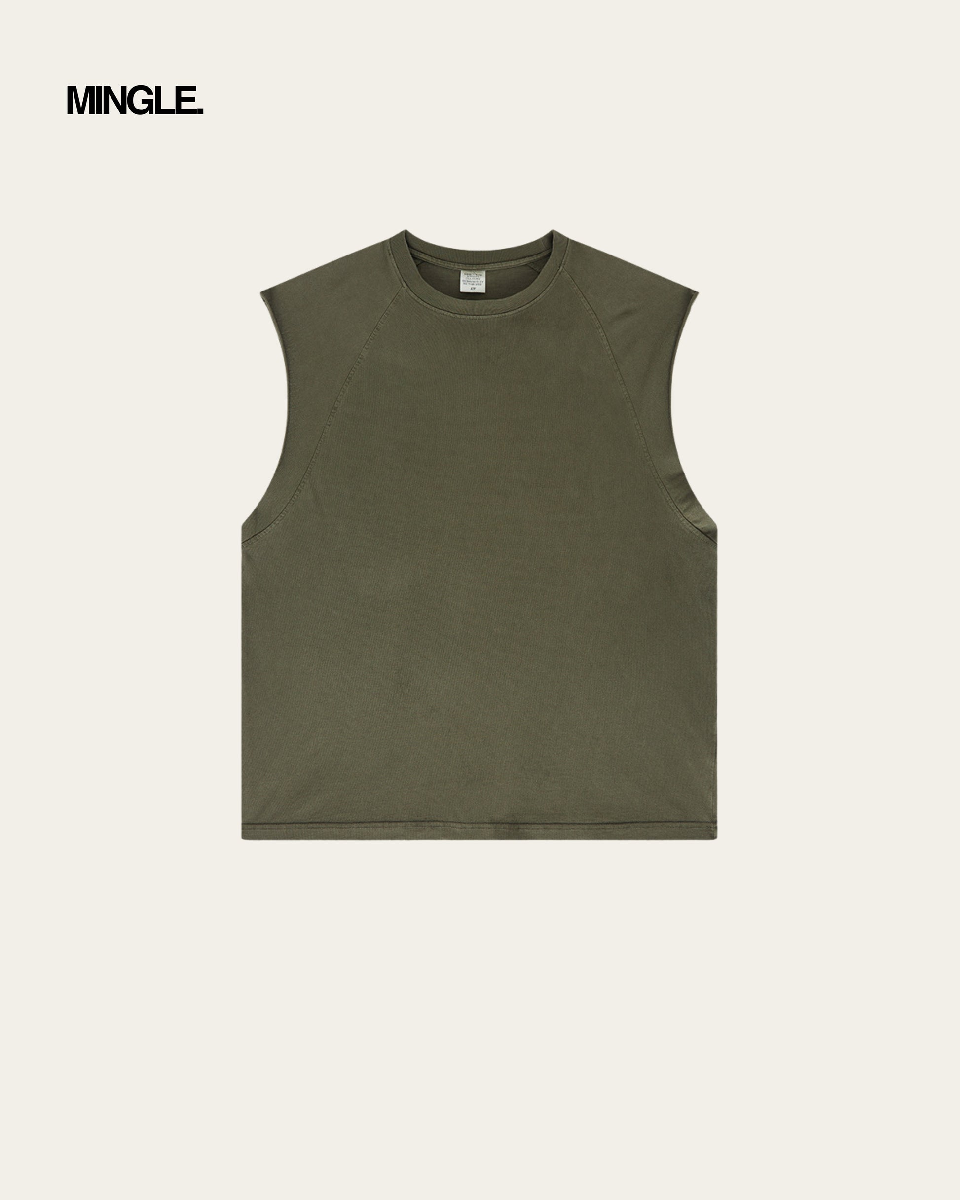DROP SHOULDER TANK TOP