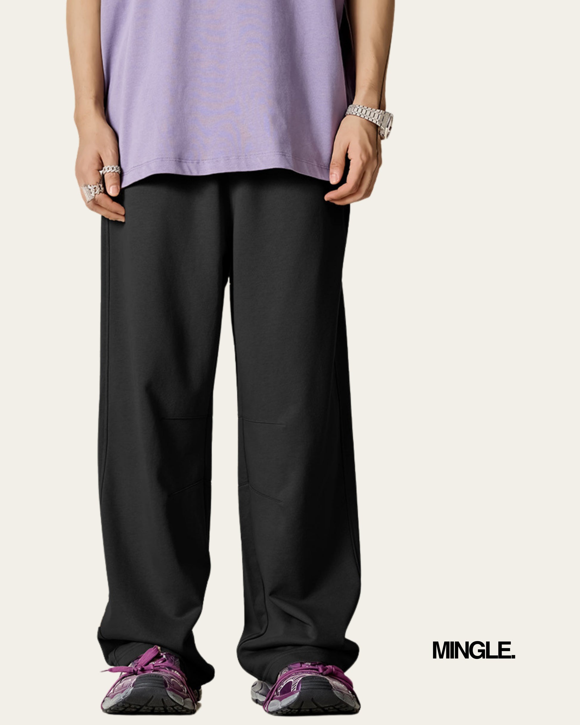 SWEAT WIDE PANTS