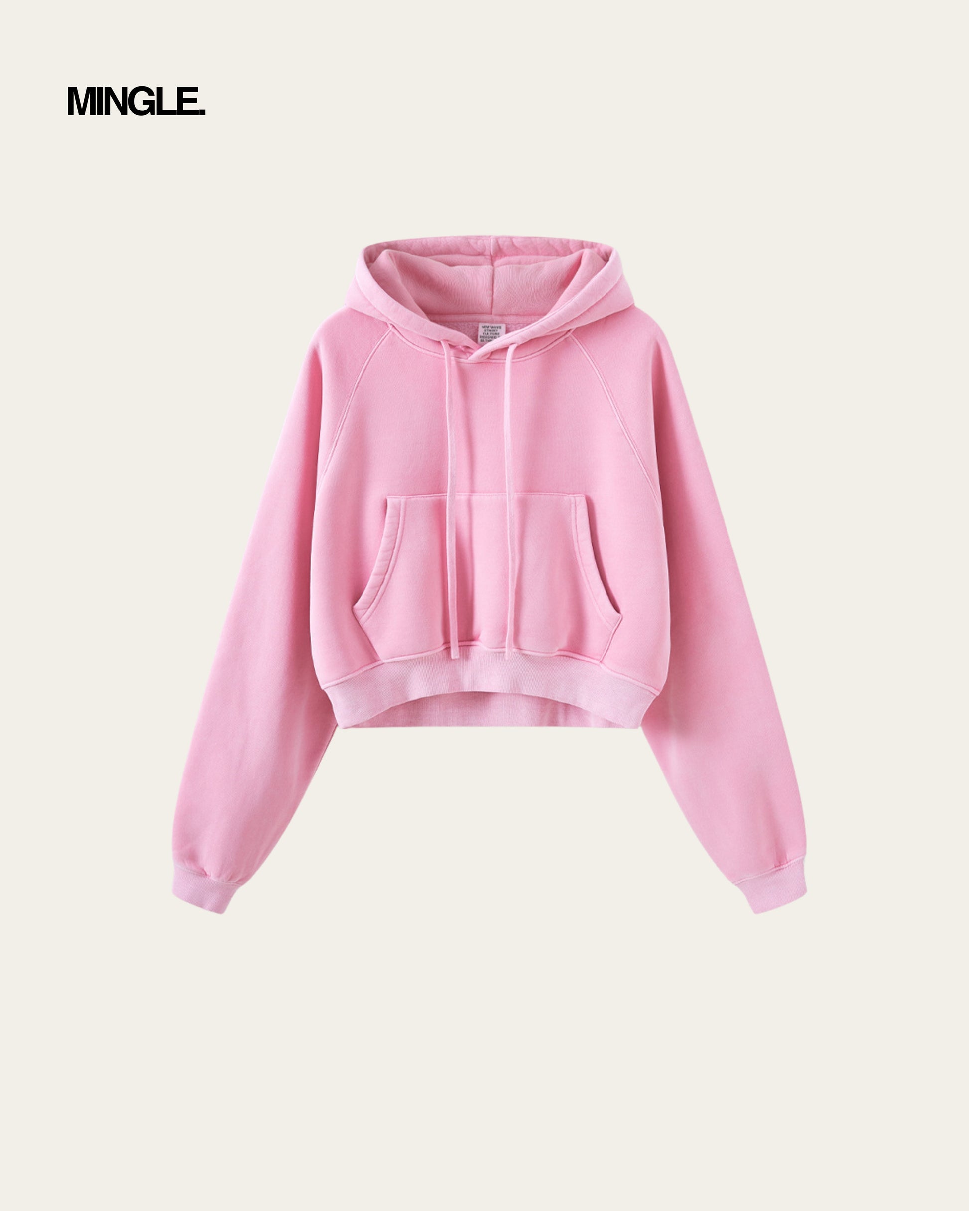 WOMEN CROP HOODIE