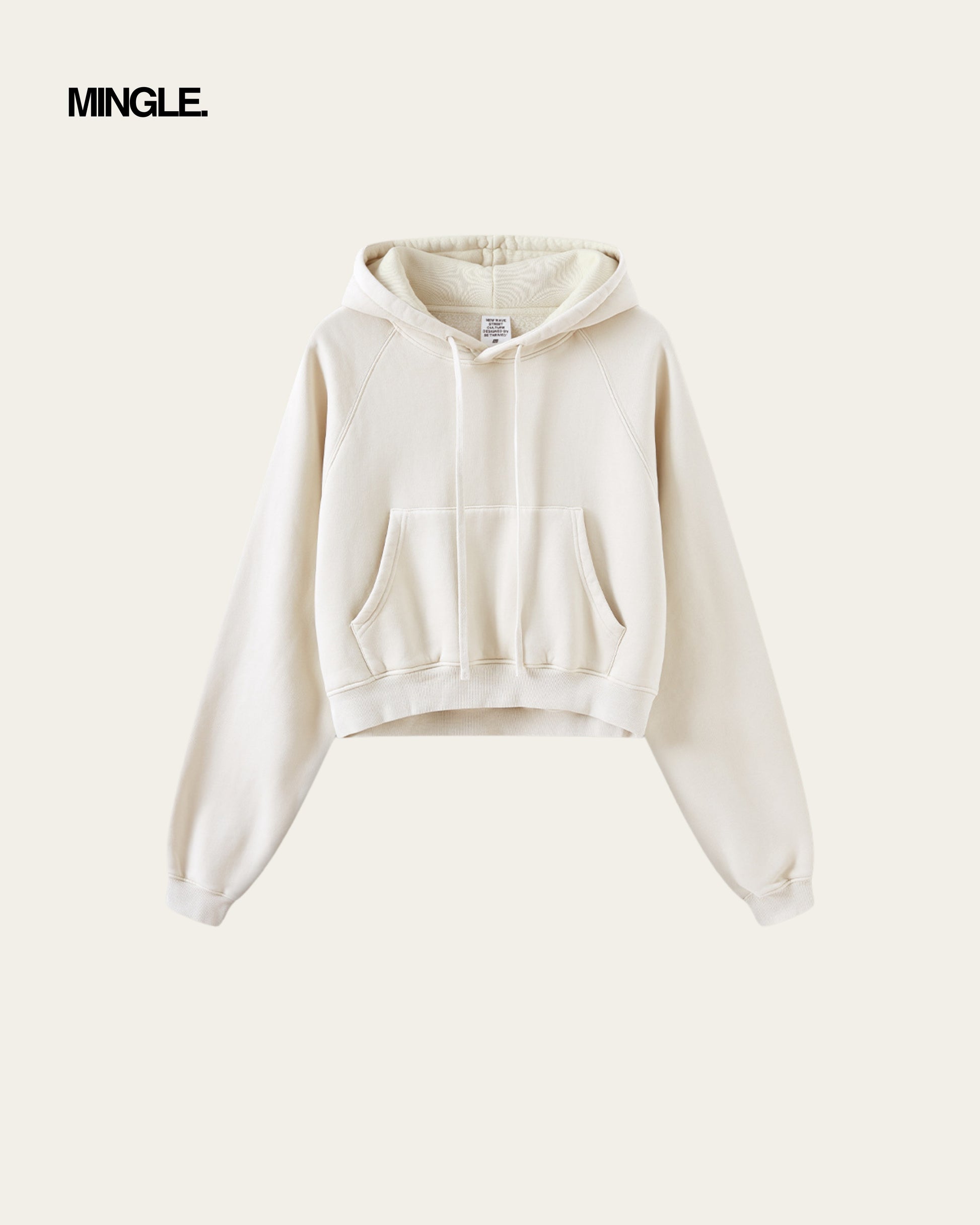 WOMEN CROP HOODIE