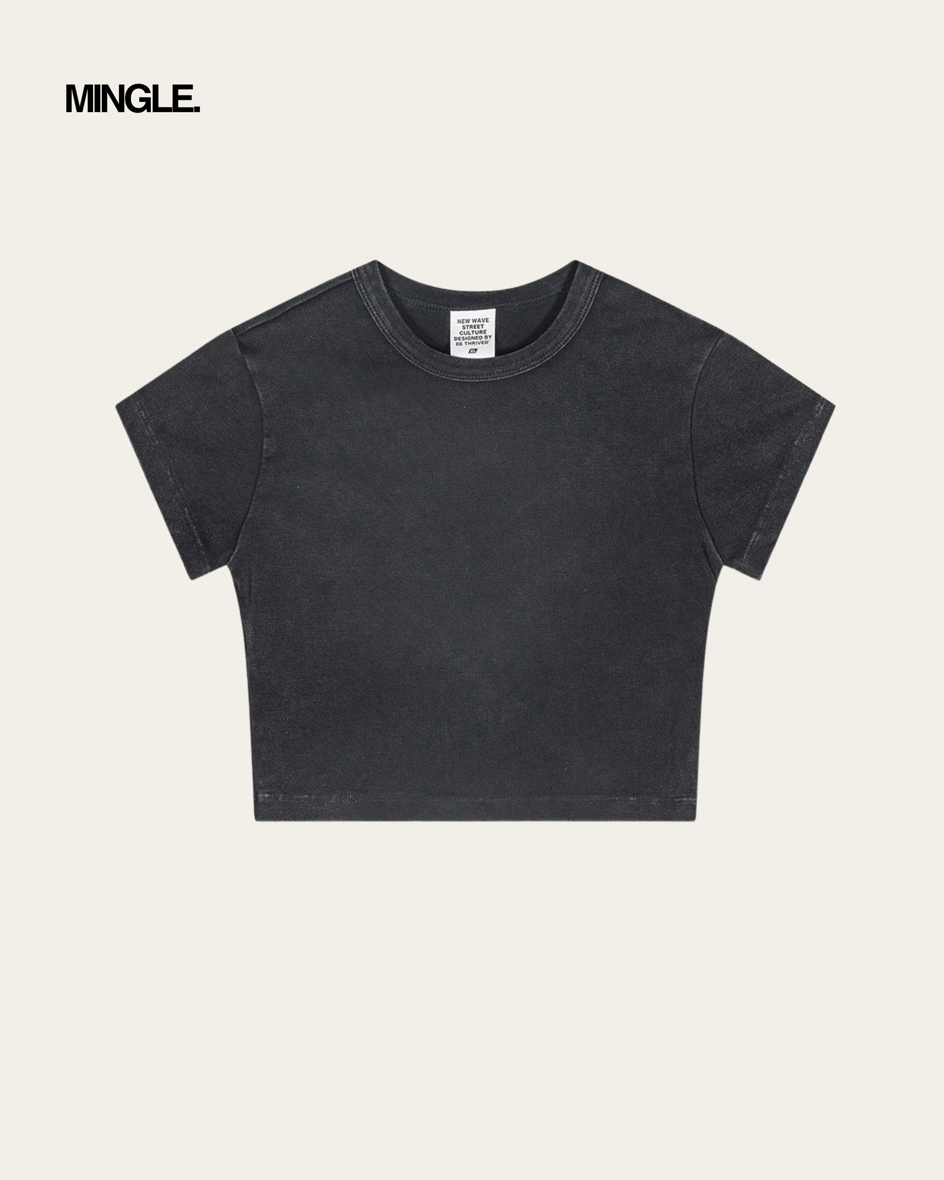 WOMEN SLIM FIT CROP TOP