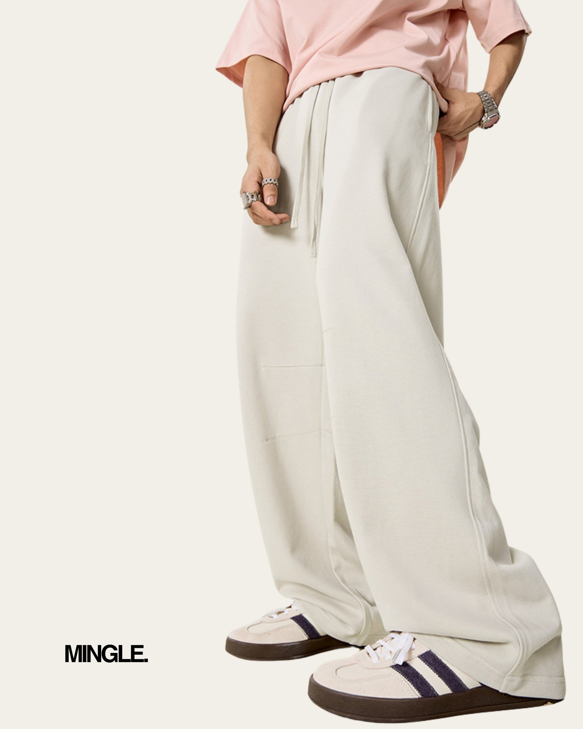 SWEAT WIDE PANTS