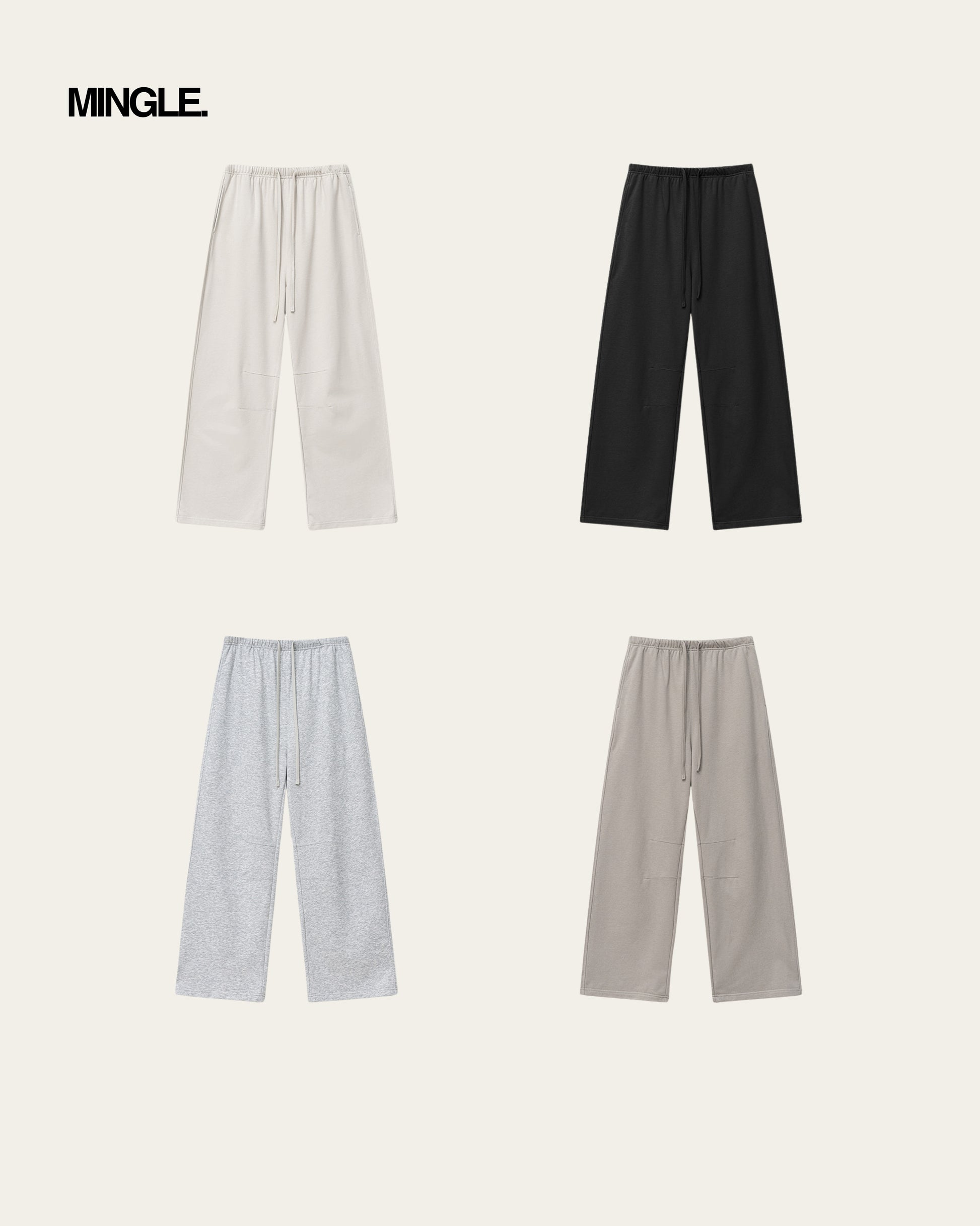SWEAT WIDE PANTS